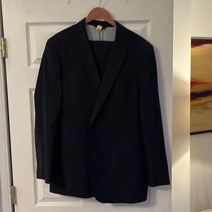 Navy Brooks Brothers Suit. “Explorer” Style.